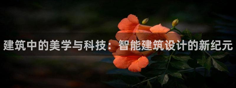 顺盈娱乐彩票：建筑中的美学与科技：智能建筑设计的新纪元