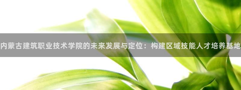 顺盈娱乐平台怎么样：内蒙古建筑职业技术学院的未来发展与定位：构建区域技能人才培养基地