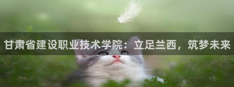 顺盈娱乐注册平台是什么：甘肃省建设职业技术学院：立足兰西，筑梦未来