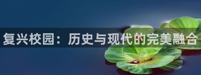 顺盈娱乐团购怎么样：复兴校园：历史与现代的完美融合