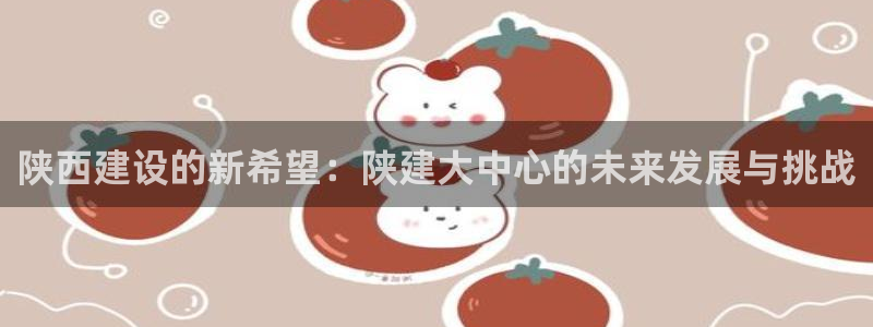 顺盈娱乐402201：陕西建设的新希望：陕建大中心的未来发展与挑战